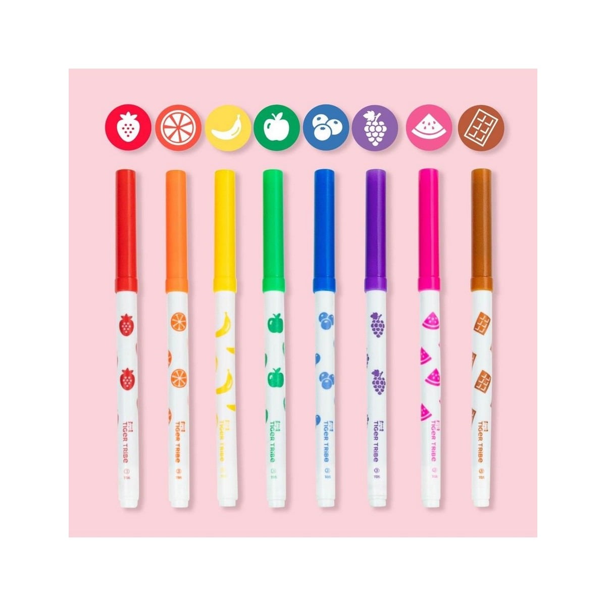 Conjunto para colorir com aroma a frutos 3