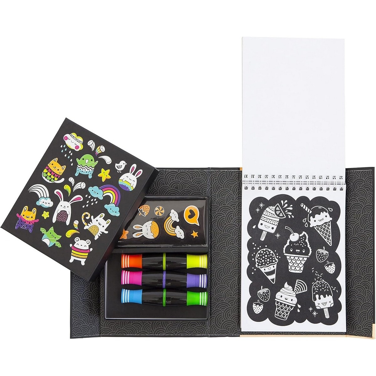 Conjunto para colorir Tiger Tribe Neon (Glow Friends) 3