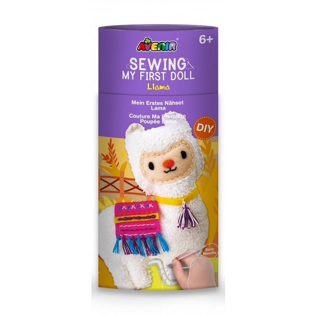 Imagem 0 de Conjunto de costura Peluche Lama Avenir Multicolor