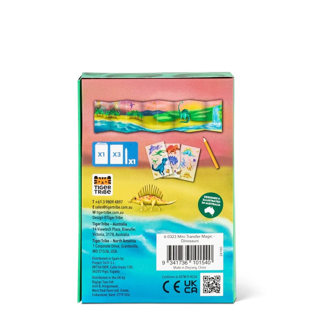 Mini transfer mágico - Dinossauros 6