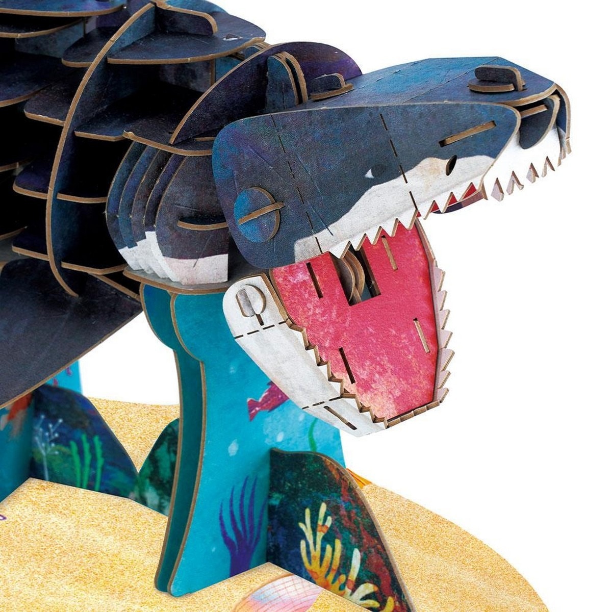 Puzzle eco 3D tubarão 3