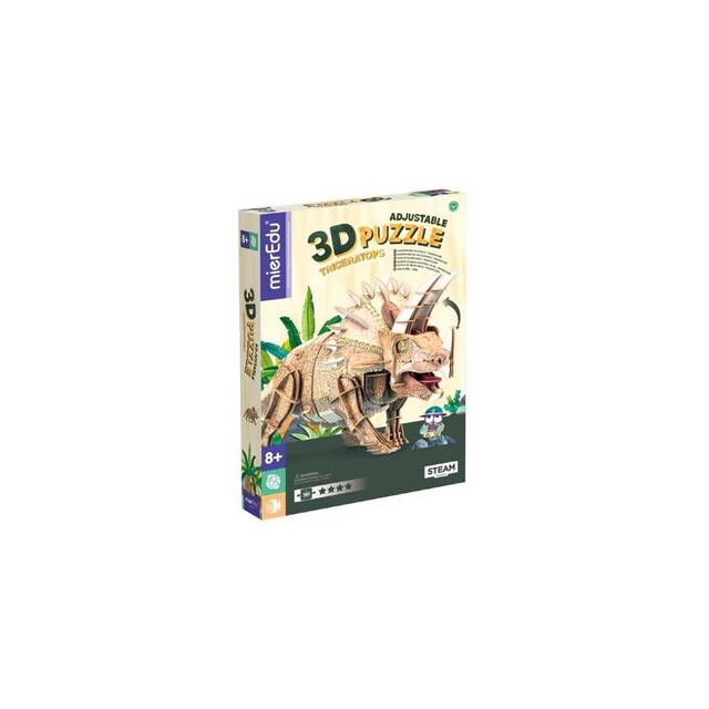 Imagem 0 de Puzzle Eco 3D Dino Triceratops