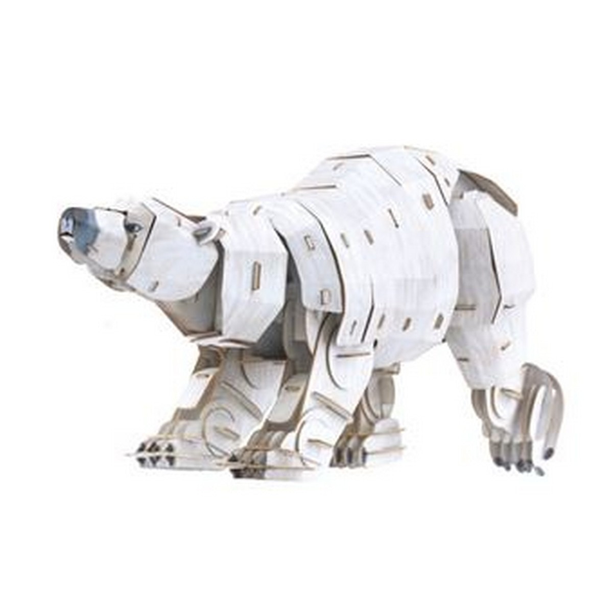 Imagem 0 de Puzzle Eco 3D MierEdu Urso Polar 130 Peças