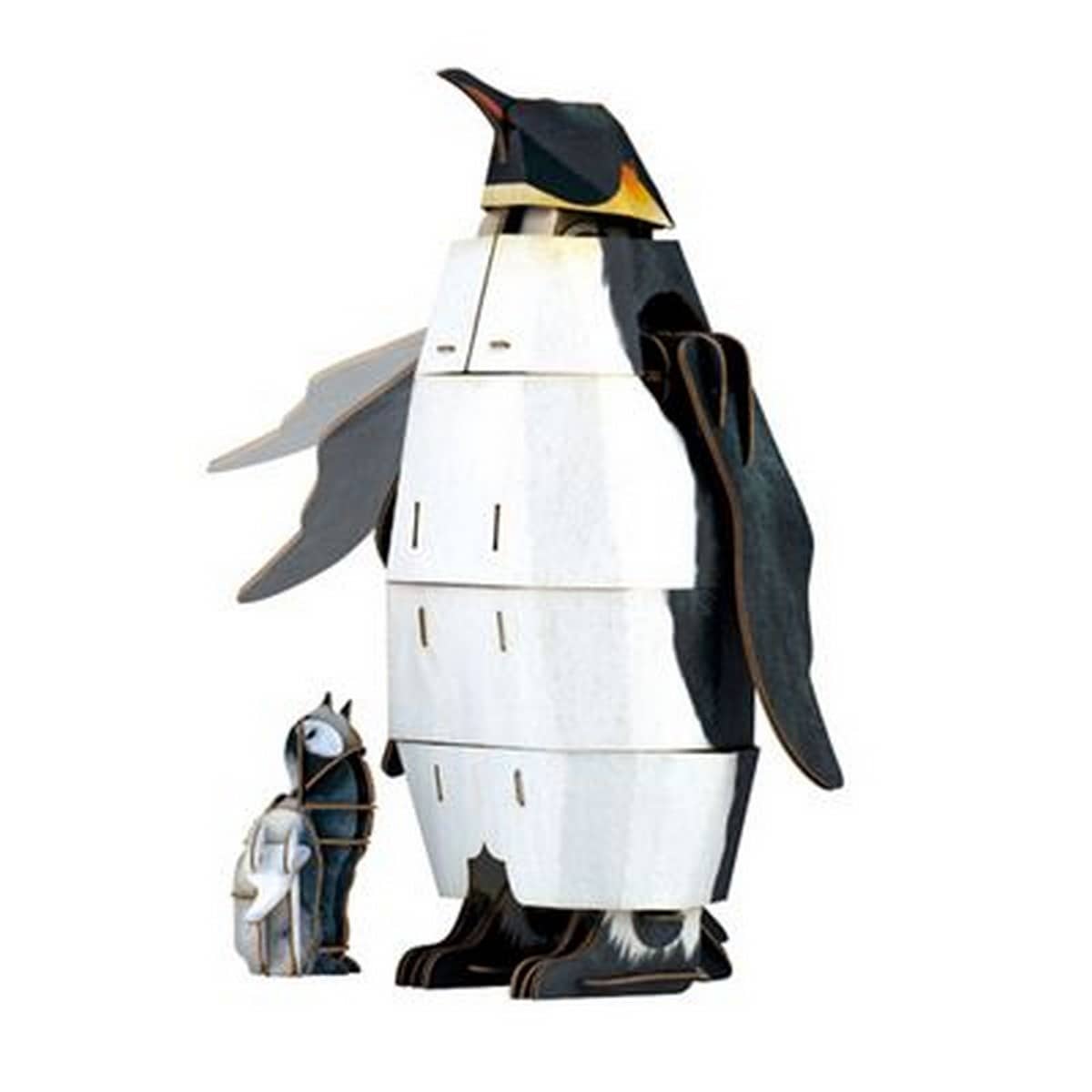 Puzzle Eco 3D MierEdu Pinguim 98 Peças 1