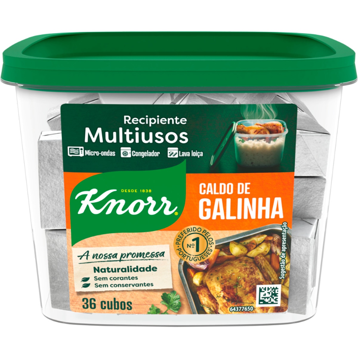 Caldos de Galinha 36 Cubos embalagem| 360 g