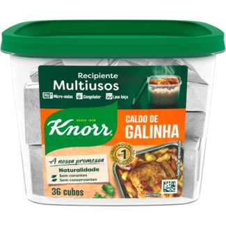 Caldos de Galinha 36 Cubos embalagem 360 g - Knorr