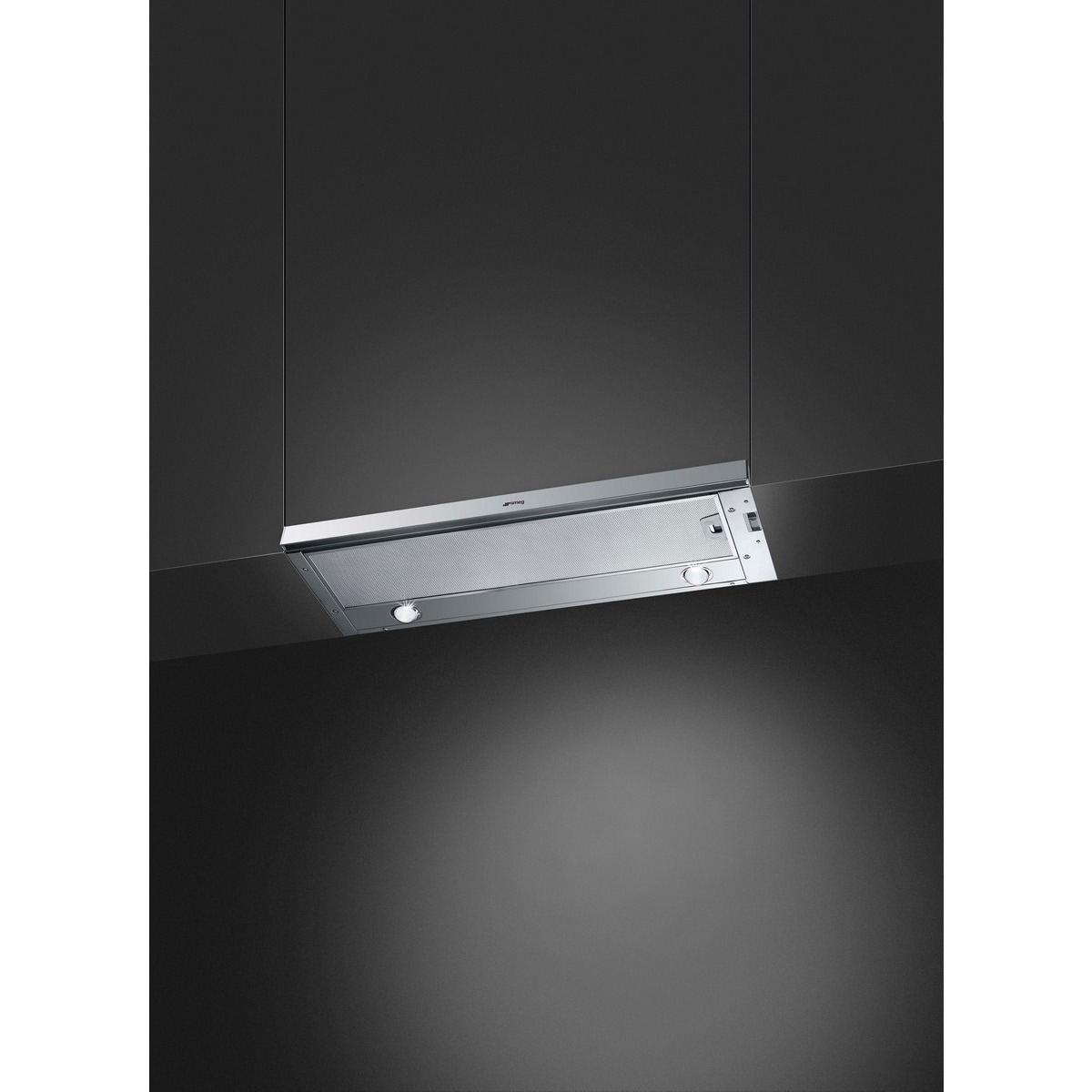 Exaustor Telescópico Encastrável Smeg Universal KSET96E2 de 3 Velocidades e de 90 cm - Inox Inox-1