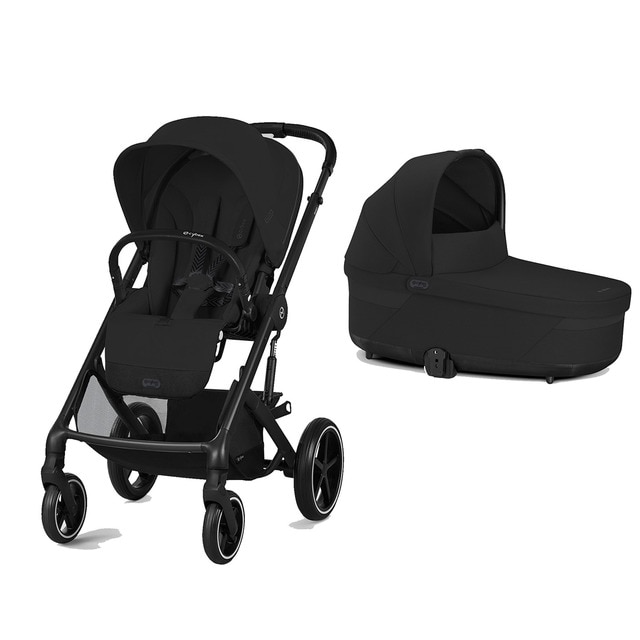 Imagen 0 de Carro de bebé dúo Cybex Balios S Lux con unidad de asiento y Capazo S Lux