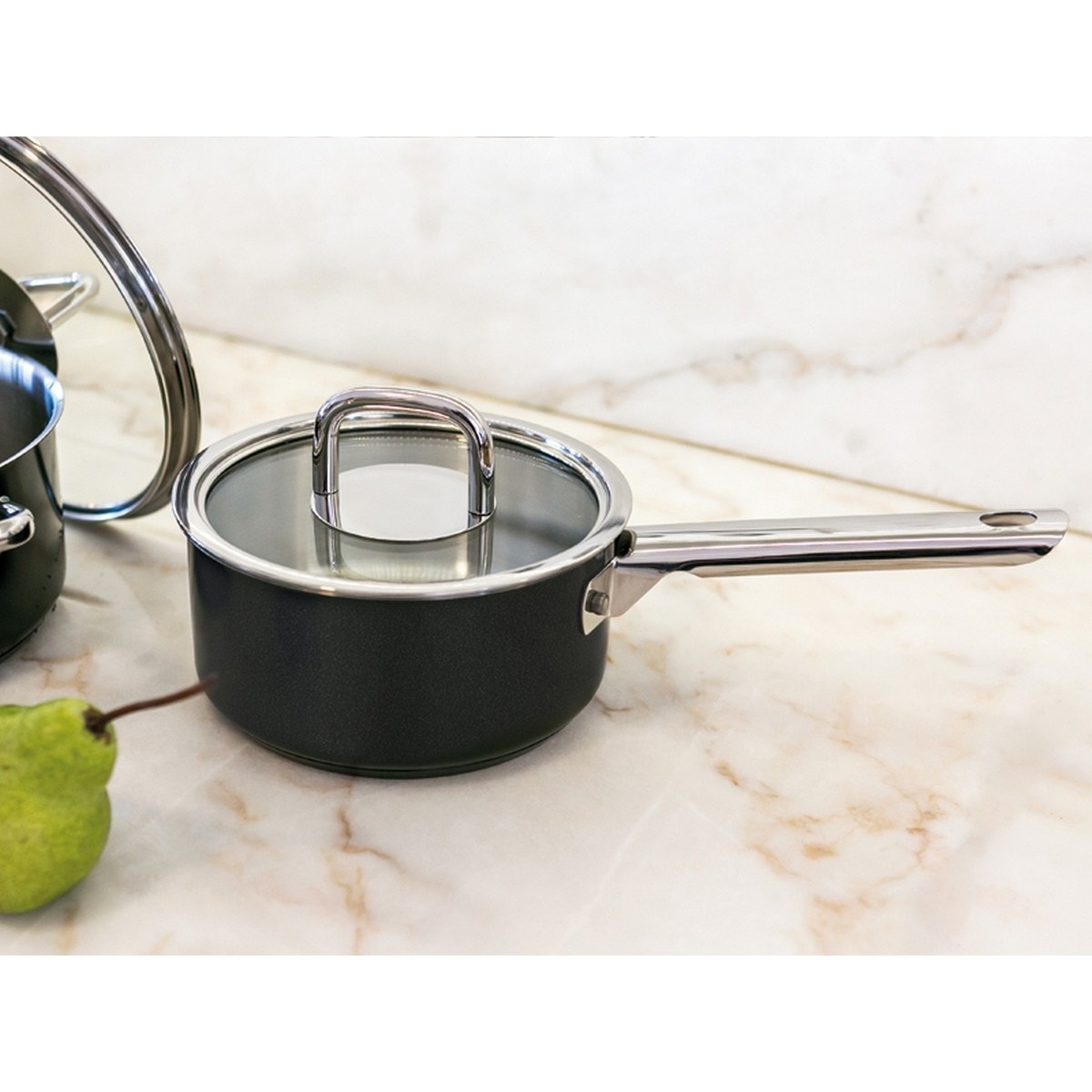Panela com Asa Comfort Glass Black 2