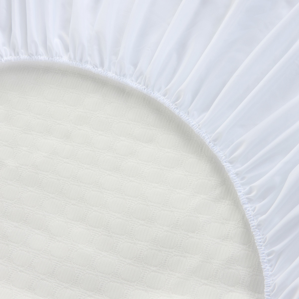 Protector de colchón Efecto Masaje Basics El Corte Inglés Blanco-2