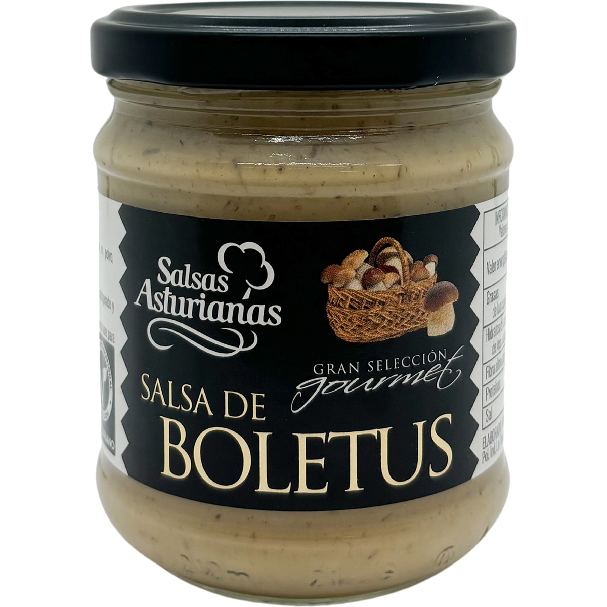 salsa de boletus gran selección gourmet frasco 190 g