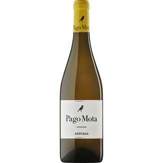 vino blanco chardonnay botella 75 cl - Pago Mota