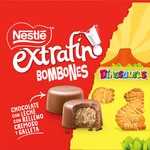 Dinosaurus biscuit filled chocolates case 116 g