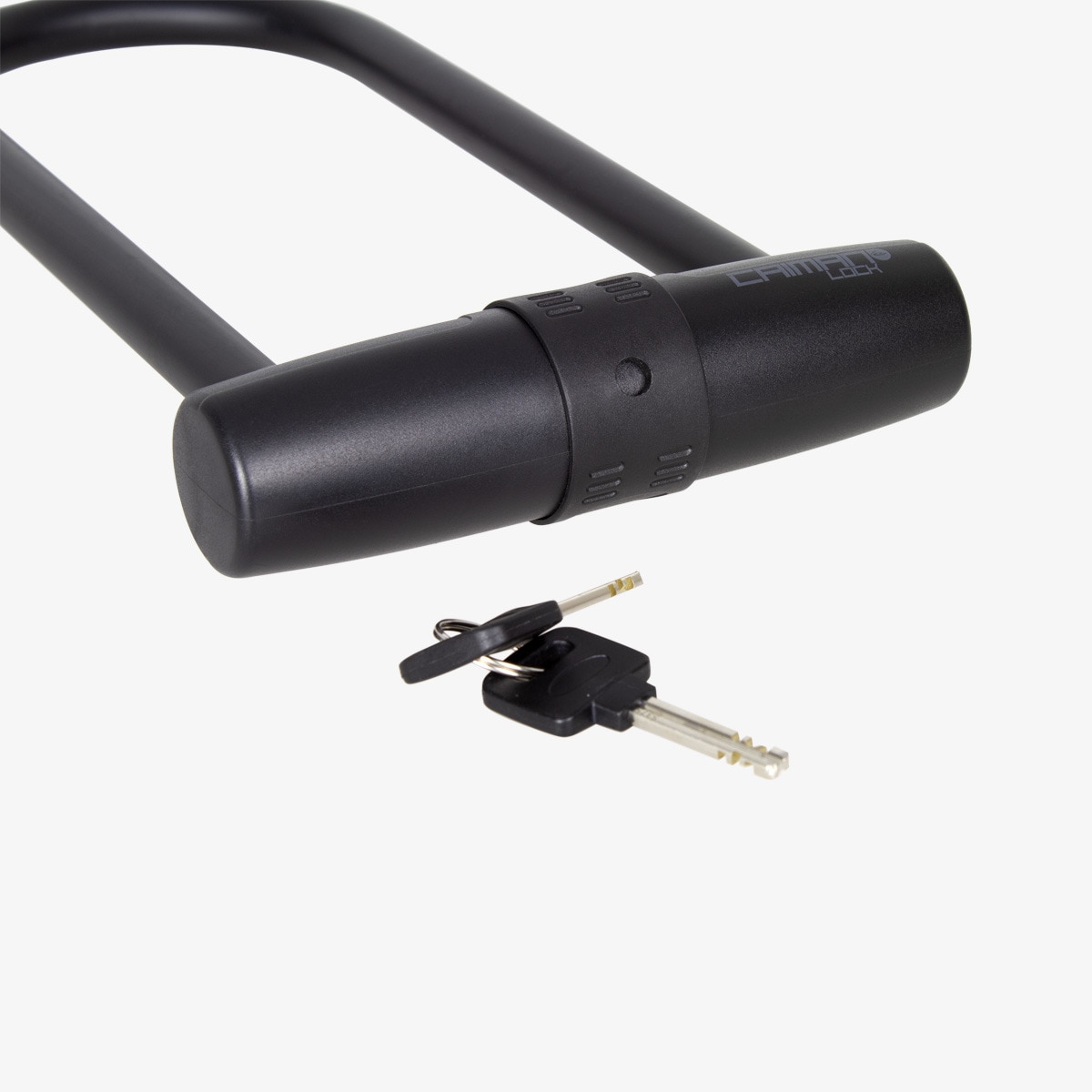 Cadeado em U Caiman Lock 170X320 com Suporte Preto-3