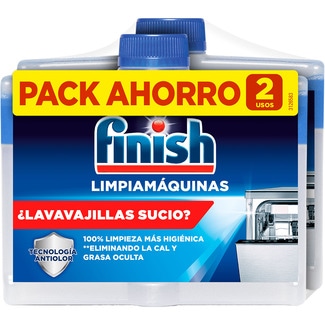 limpia máquinas de lavavajillas pack 2 botella 250 ml - Finish