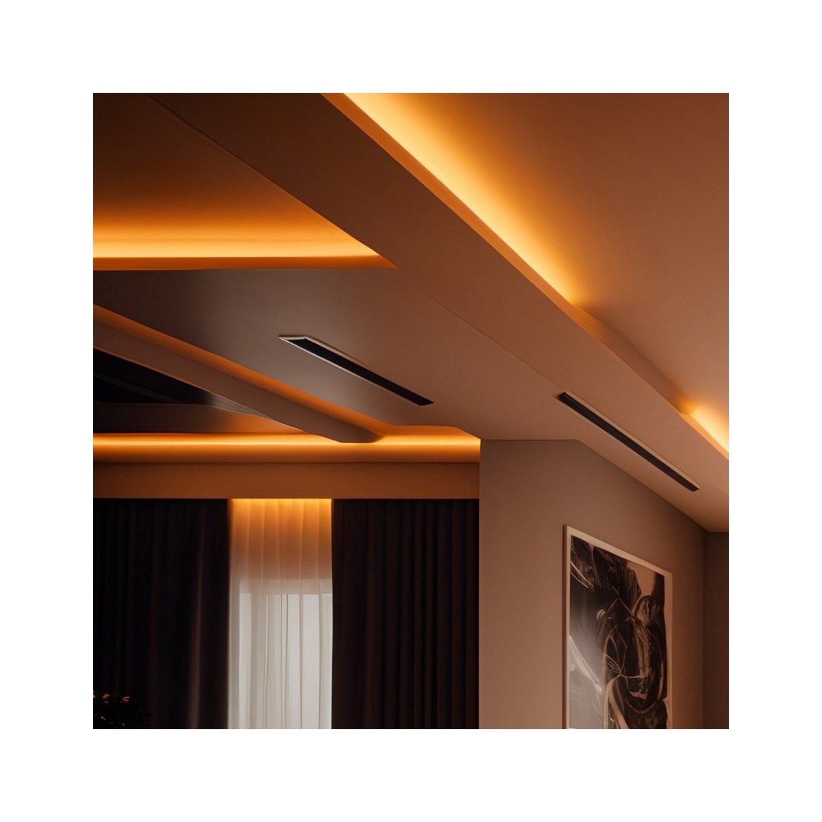 Fita LED Muvit NEON IP65 Branco Quente (3000W) 5m 3
