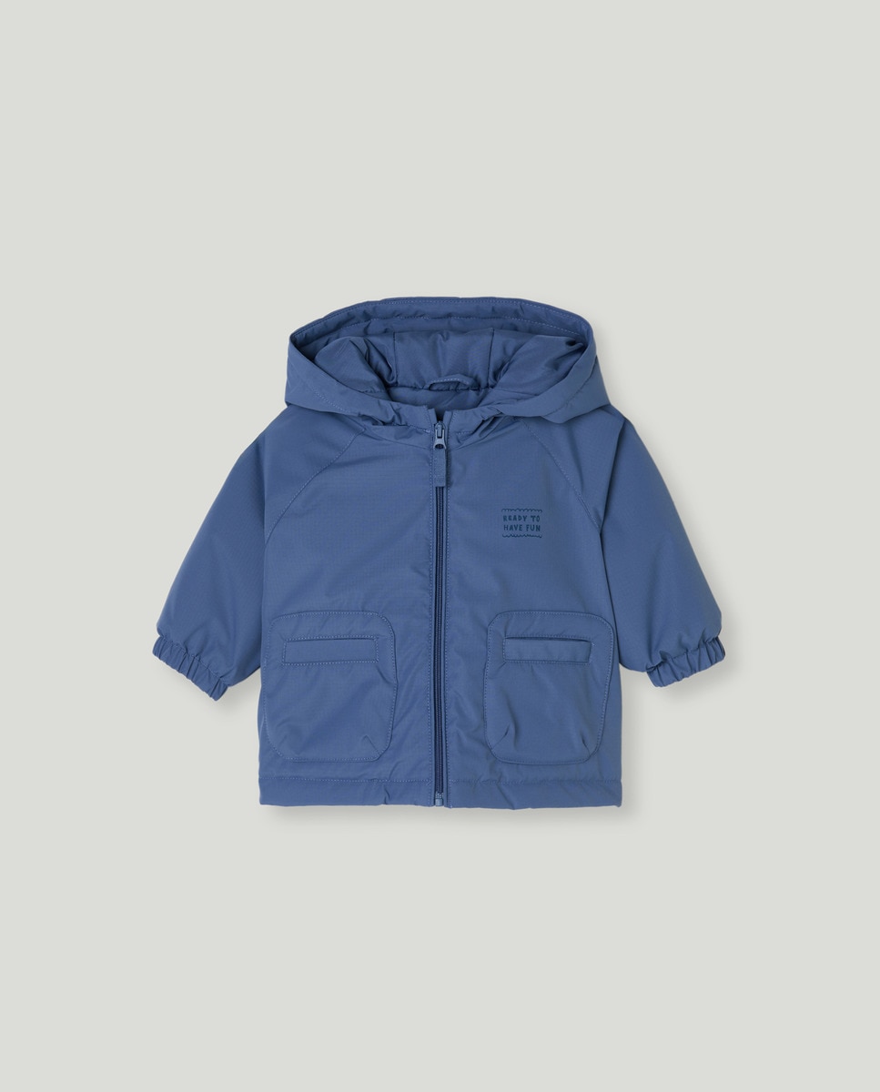 Parka de Bebé Azul-marinho-1