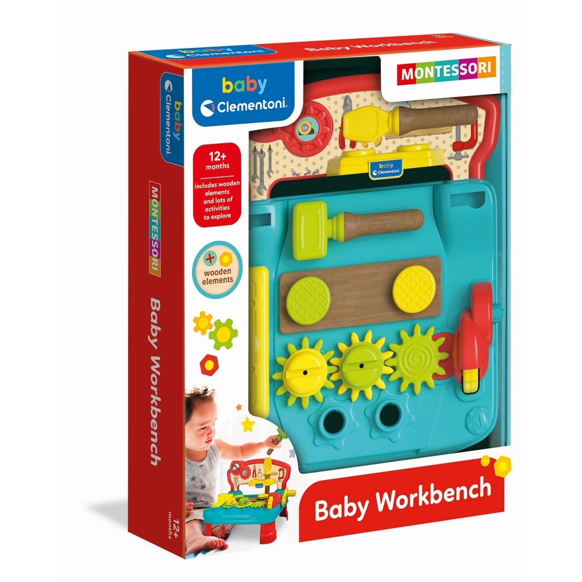 Baby Montessori - Mesa de Ferramentas 2