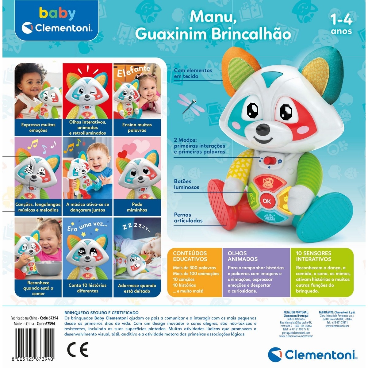 Manu, Guaxinim Brincalhão 3
