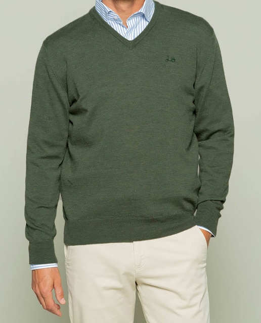 Imagen 0 de Jersey iconic v neck merino