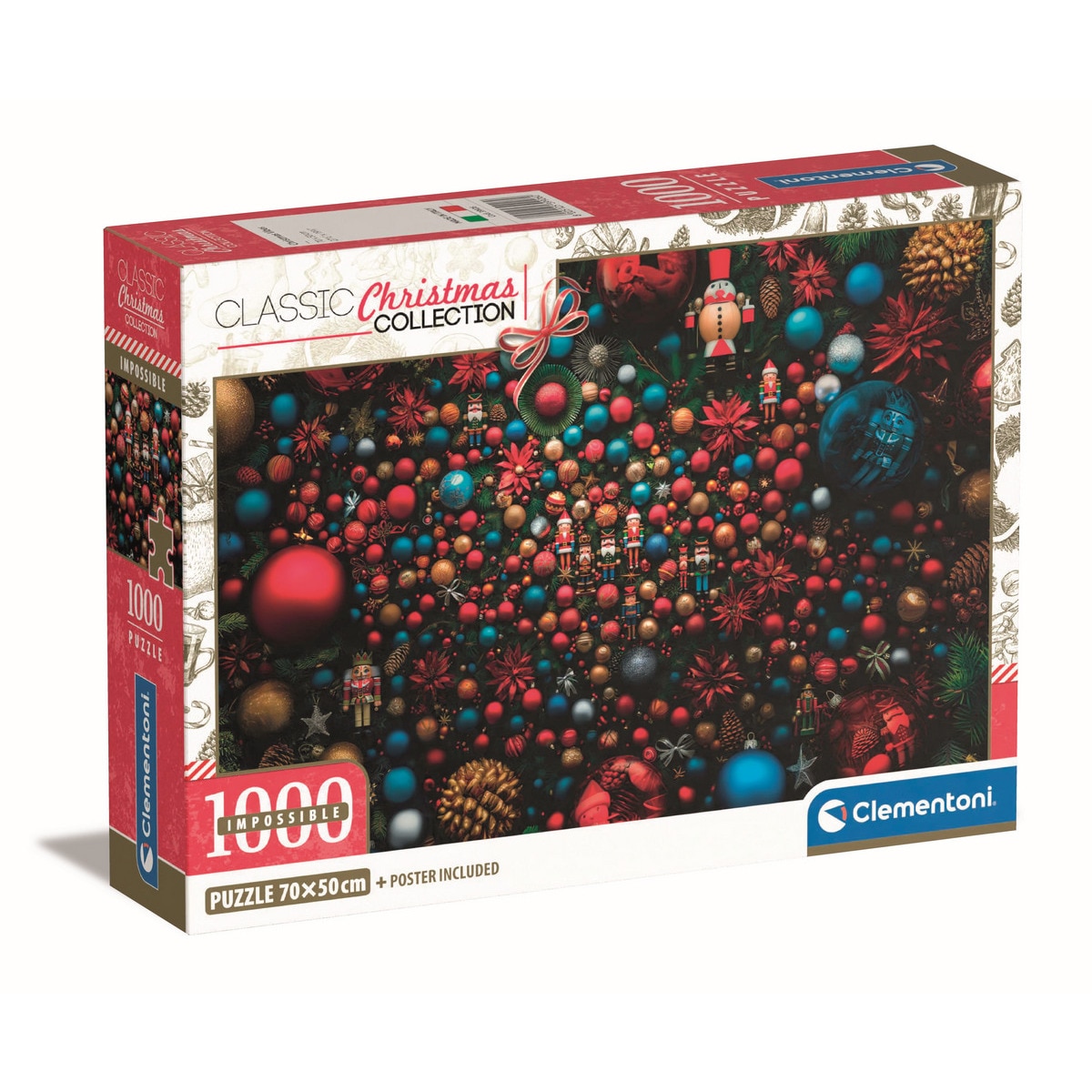Imagem 0 de Puzzle Christmas Collection - Impossible 1000 peças