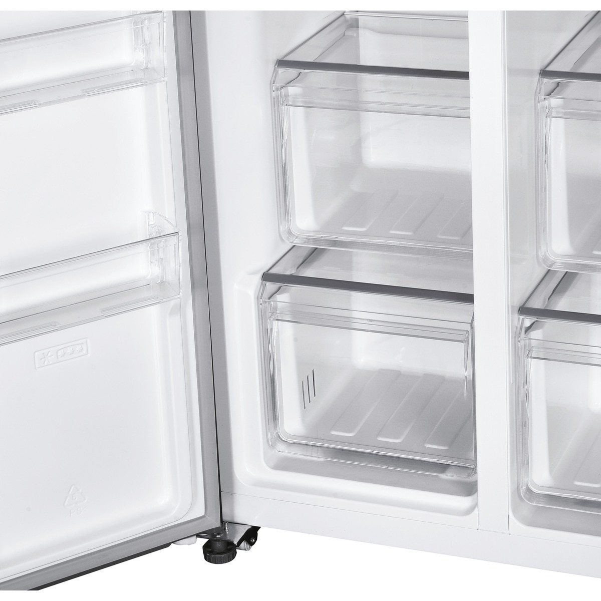 Frigorífico Side by Side Candy CHSBSO-6174XWD No Frost, Dispensador de Água e de 177 cm - Inox Inox-7