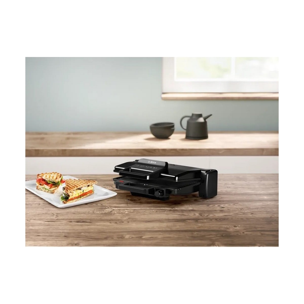 Grelhador de Placas Bosch TCG3323 de 2000 W - Preto Preto-10