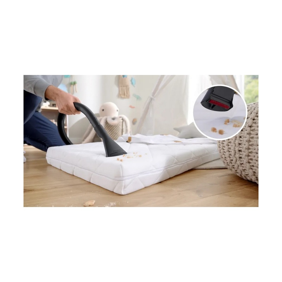 Aspirador com Saco Bosch Serie 4 BGL41HYG2H ProHygienic e de 700 W - Branco Branco-9