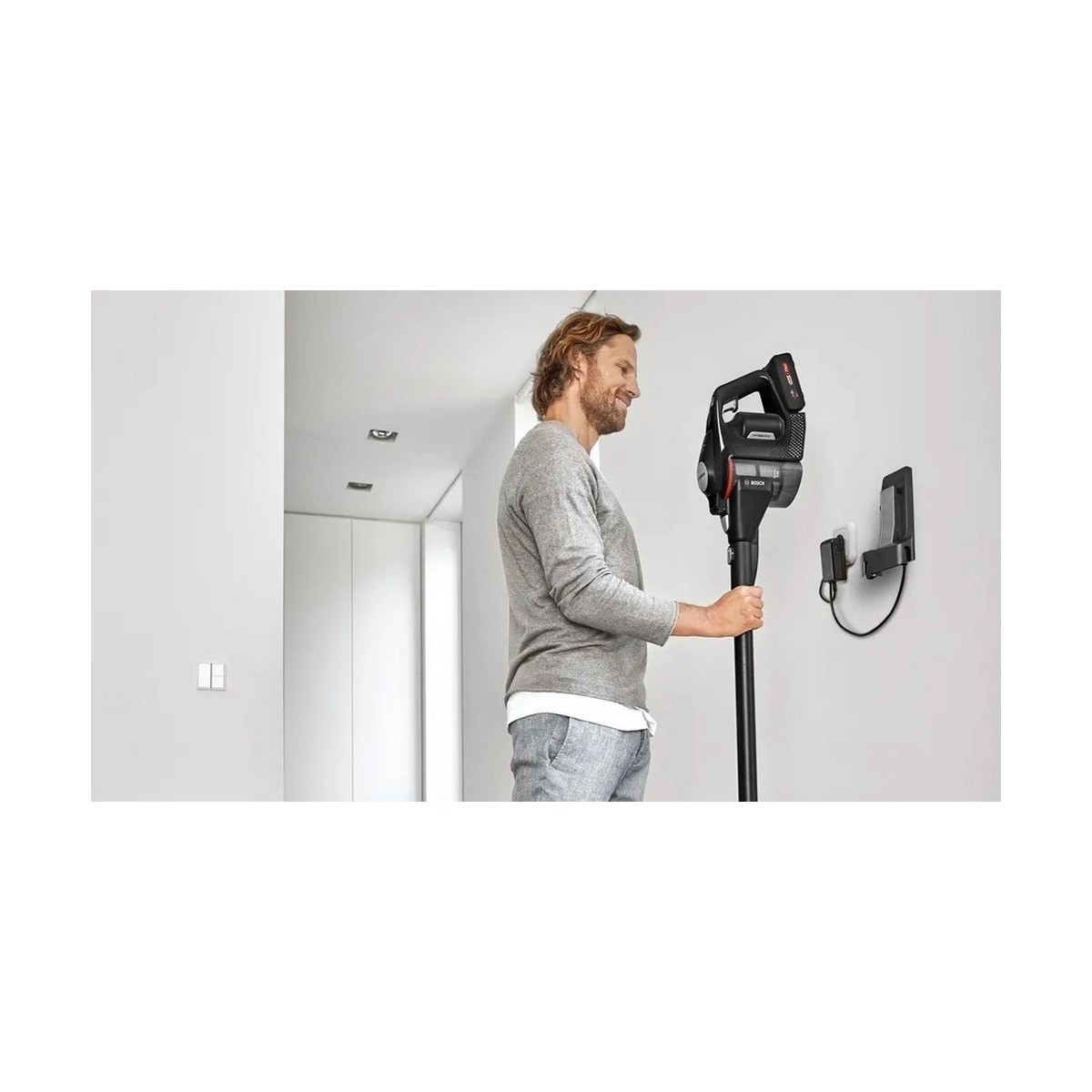 Aspirador Vertical Bosch BCS8214BL Recarregável, Unlimited 8 Gen2 - Preto Preto-10