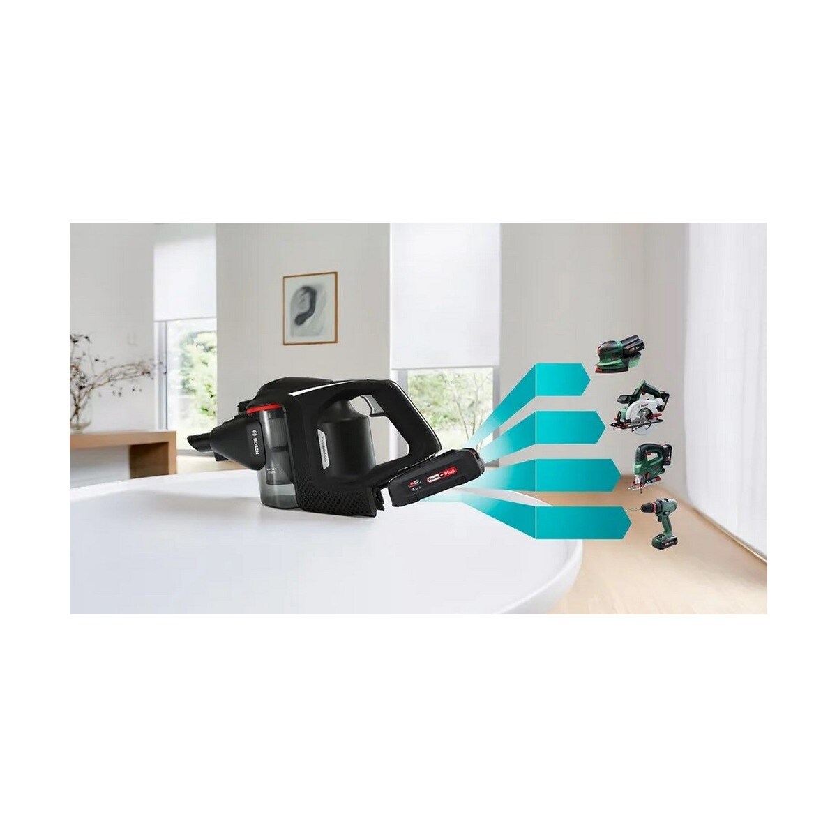 Aspirador Vertical Bosch BCS8214BL Recarregável, Unlimited 8 Gen2 - Preto Preto-7