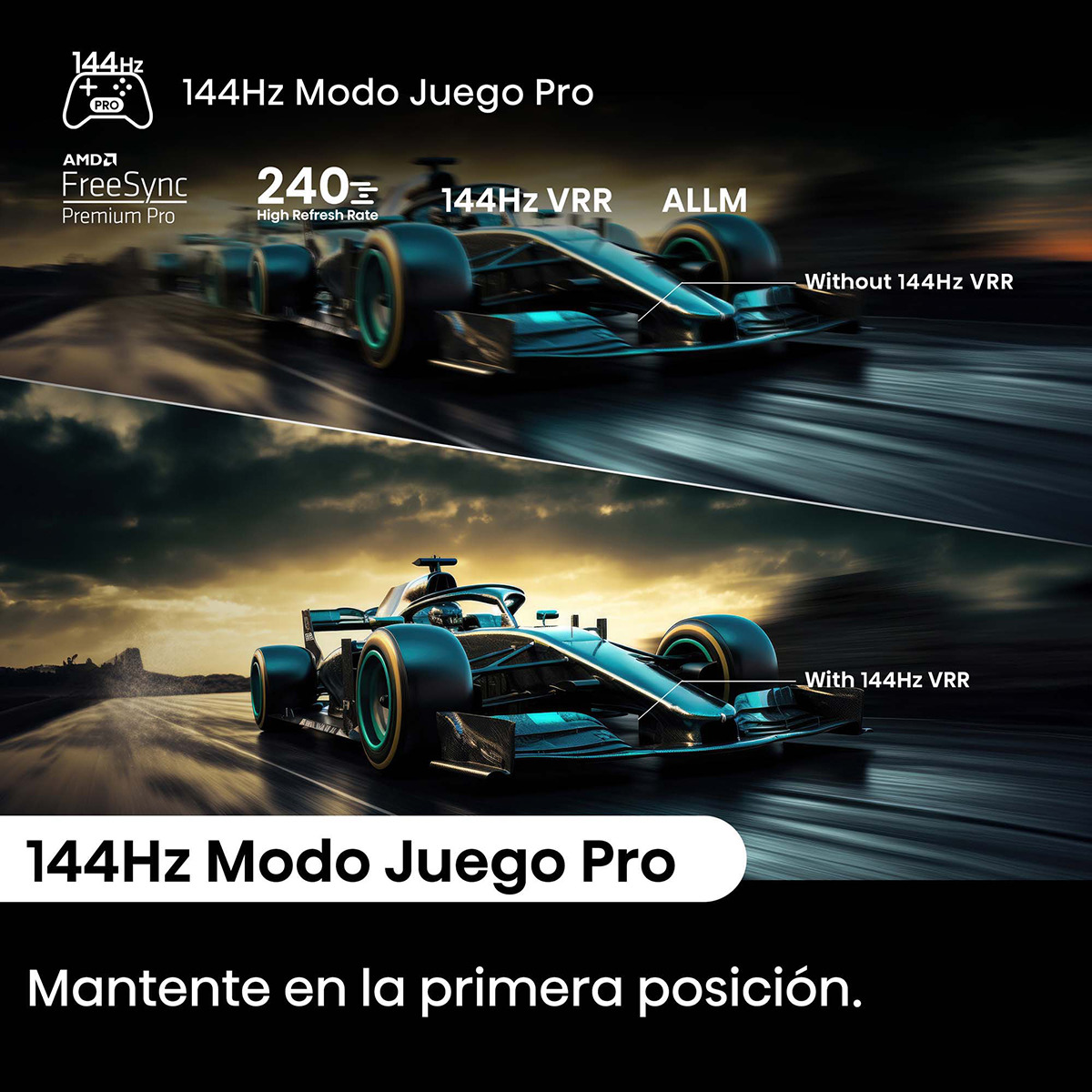 TV MiniLED 139cm (55") Hisense 55U7NQ UHD 4K Smart TV Gris carbón-6