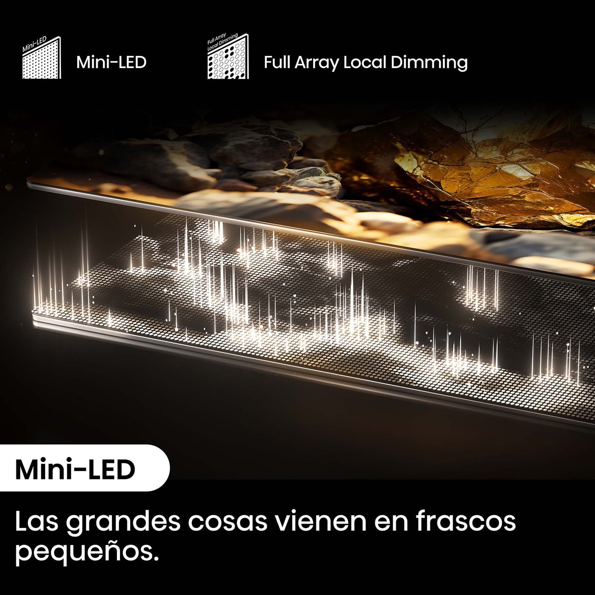 TV MiniLED 139cm (55") Hisense 55U7NQ UHD 4K Smart TV Gris carbón-4