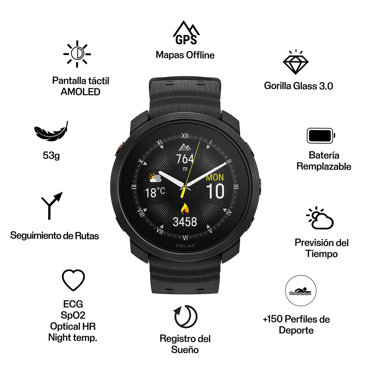 Relógio Smartwatch Vantage M3 S/L 2