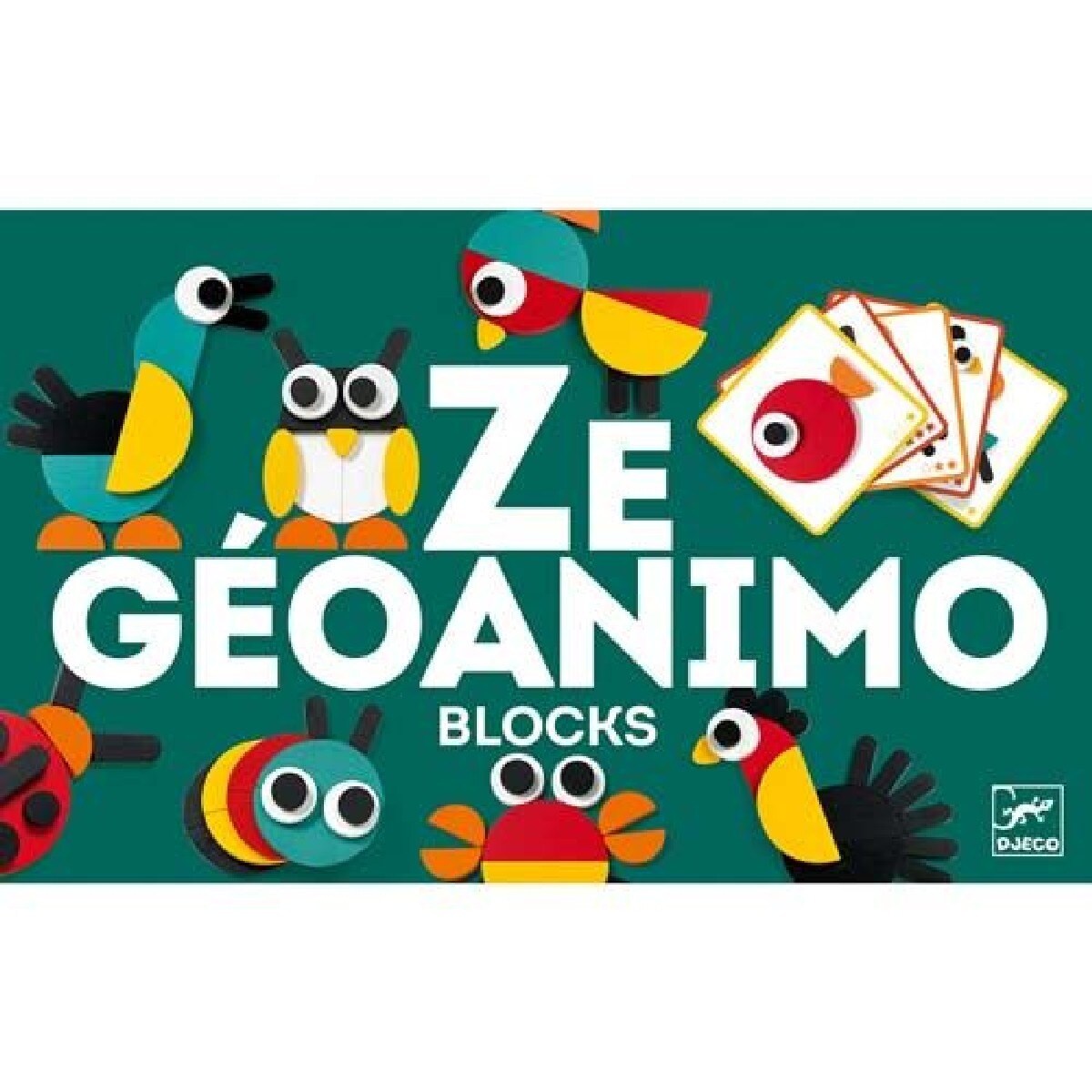 Jogo de Construção Djeco Ze Géoanimo 4