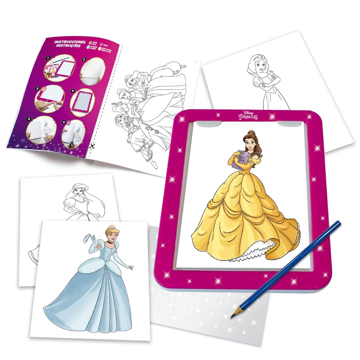 Mesa de Design Disney Princess 4