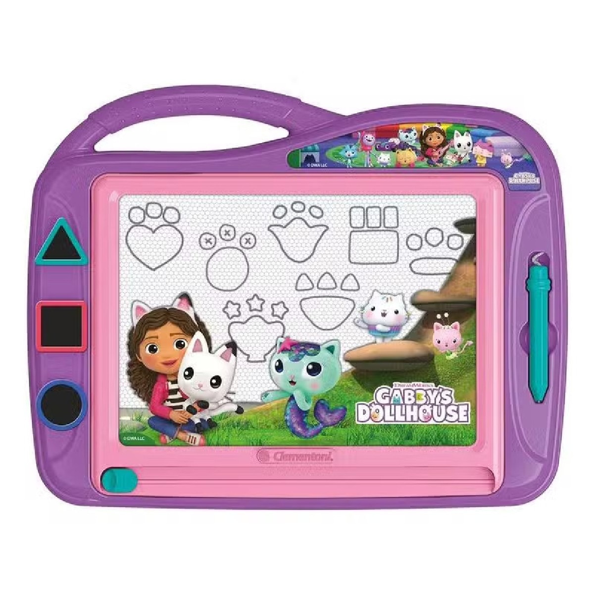 Quadro Magnético de Gabby's Dollhouse com Selos e Caneta 2