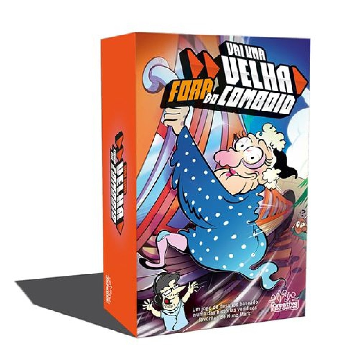 Jogo de Tabuleiro Vai Uma Velha Fora do Comboio 1
