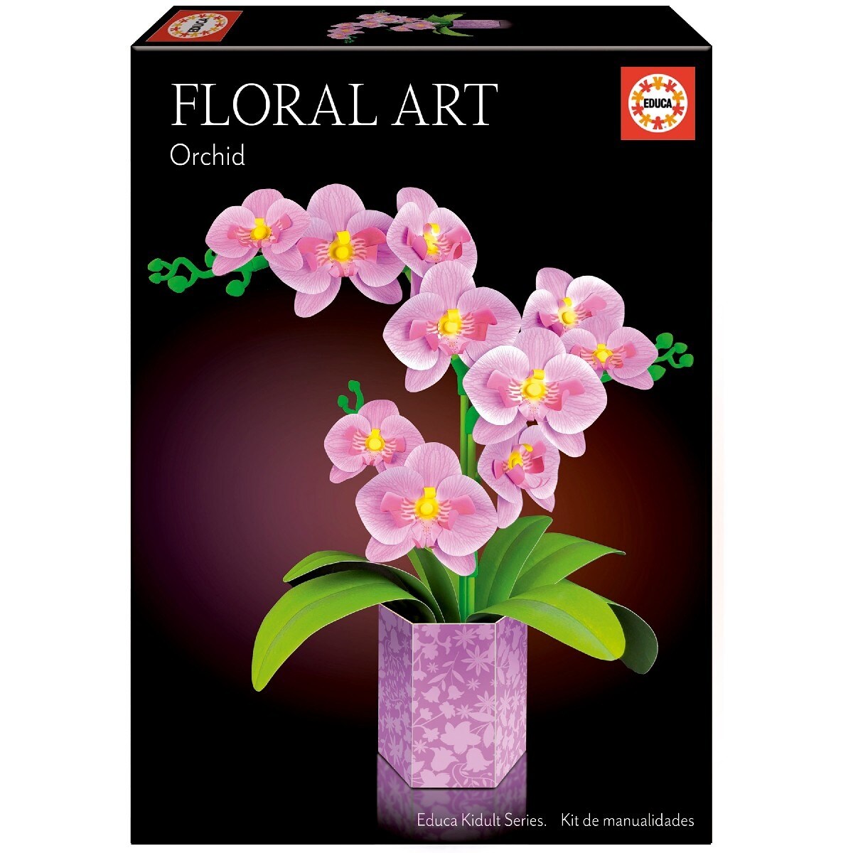 Orquídea Floral Art 1