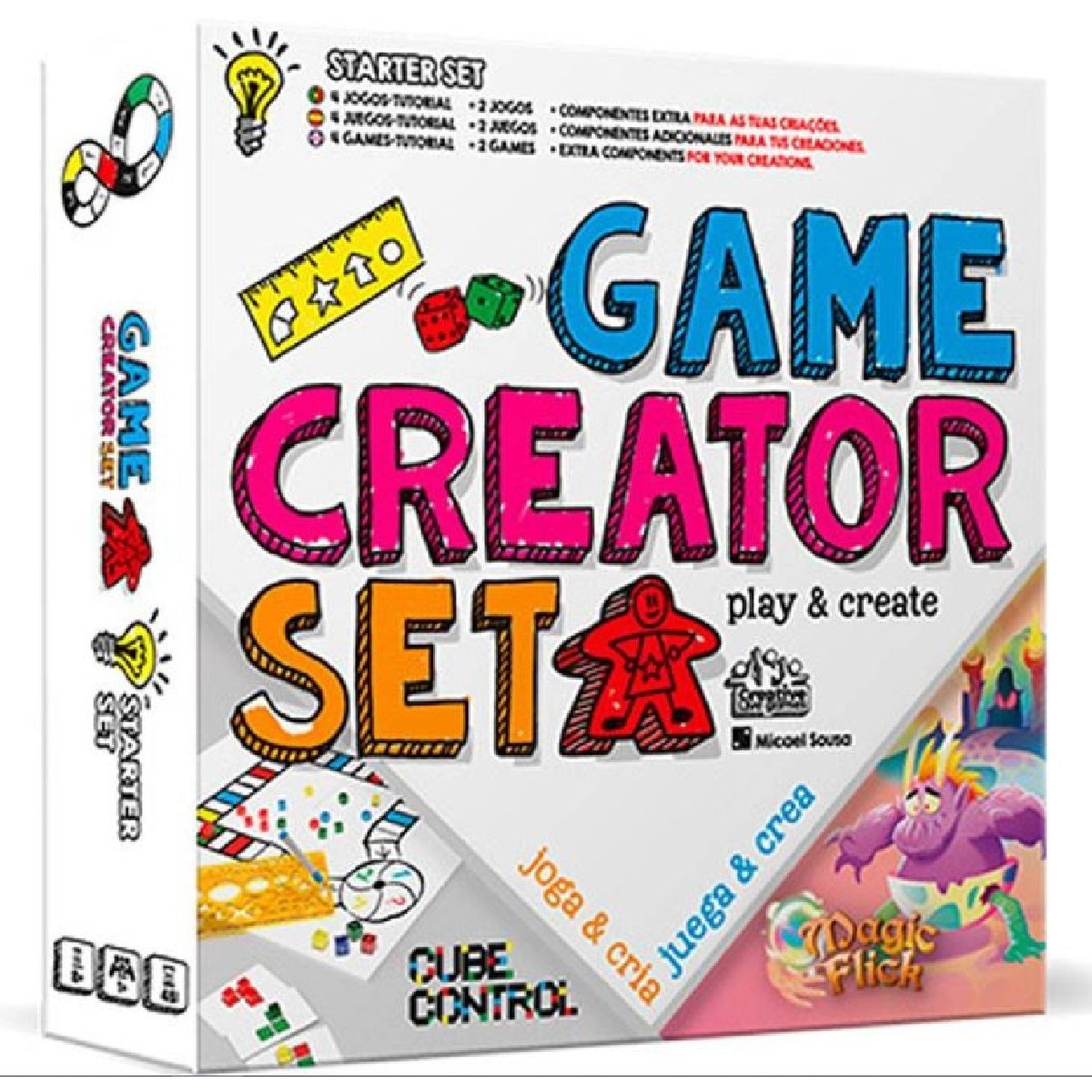 Imagem 0 de Jogo de Tabuleiro GAME CREATOR SET