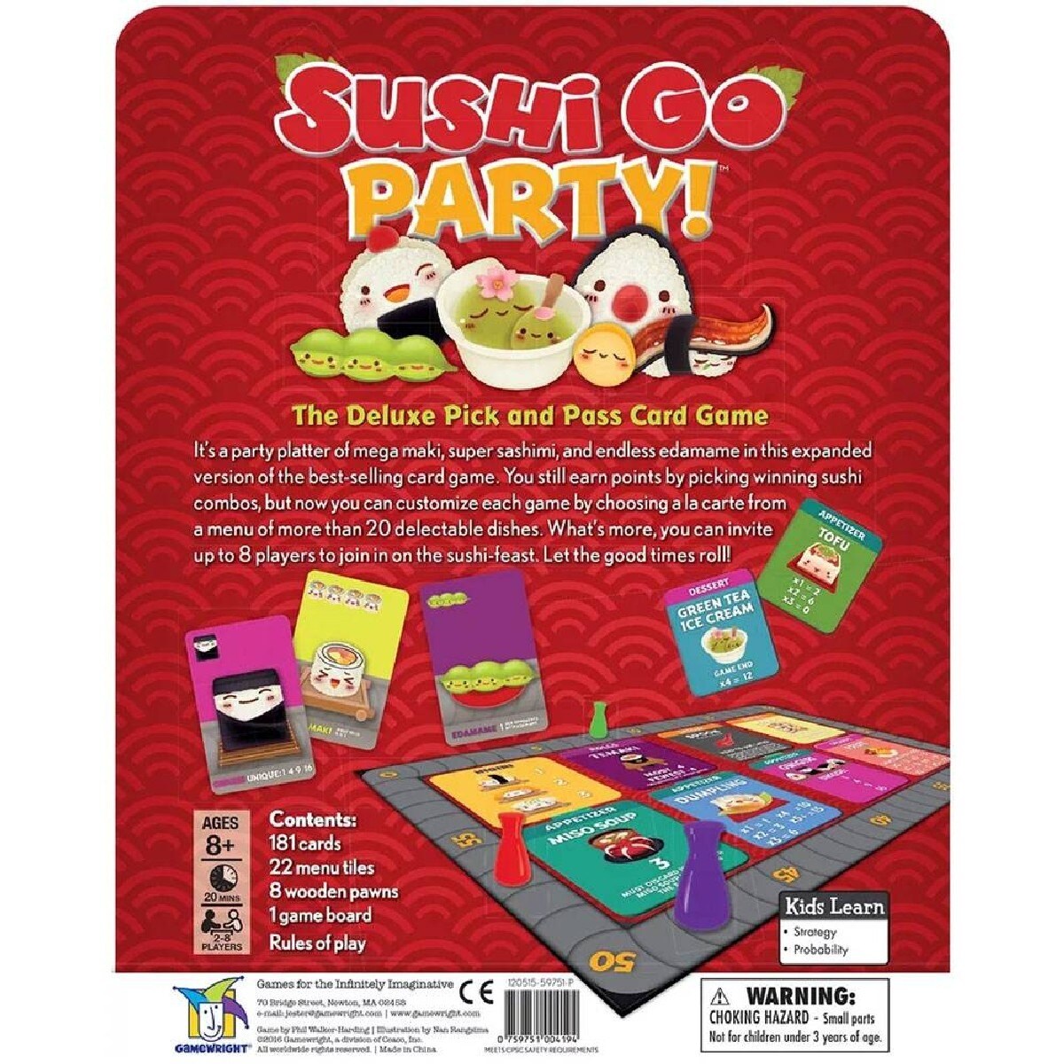 Jogo de Cartas Devir Sushi Go Party! 5