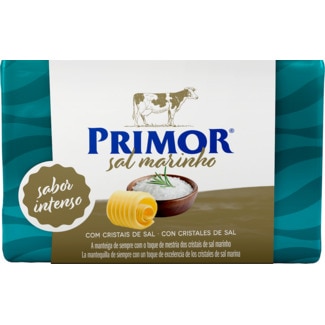 Manteiga com Sal Marinho embalagem 125 g - Primor