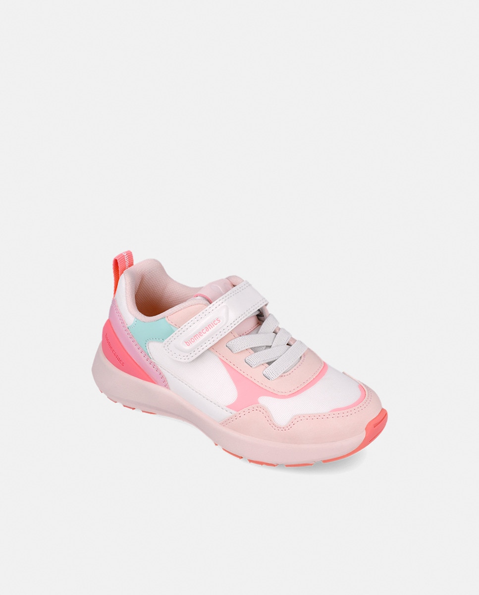 Sapatilhas Desportivas - Branco/Coral Multicolor-9