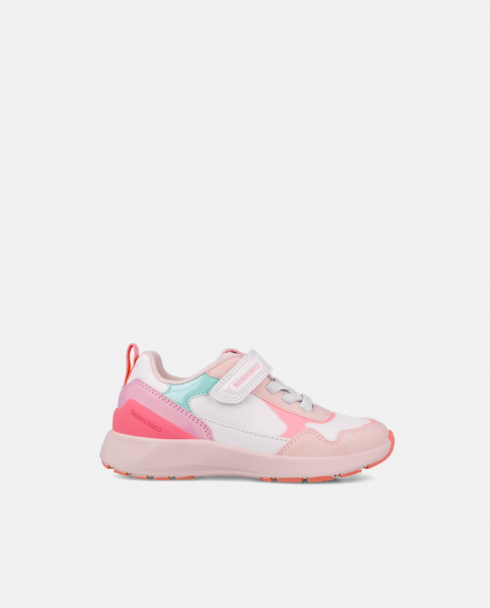 Sapatilhas Desportivas - Branco/Coral Multicolor-6