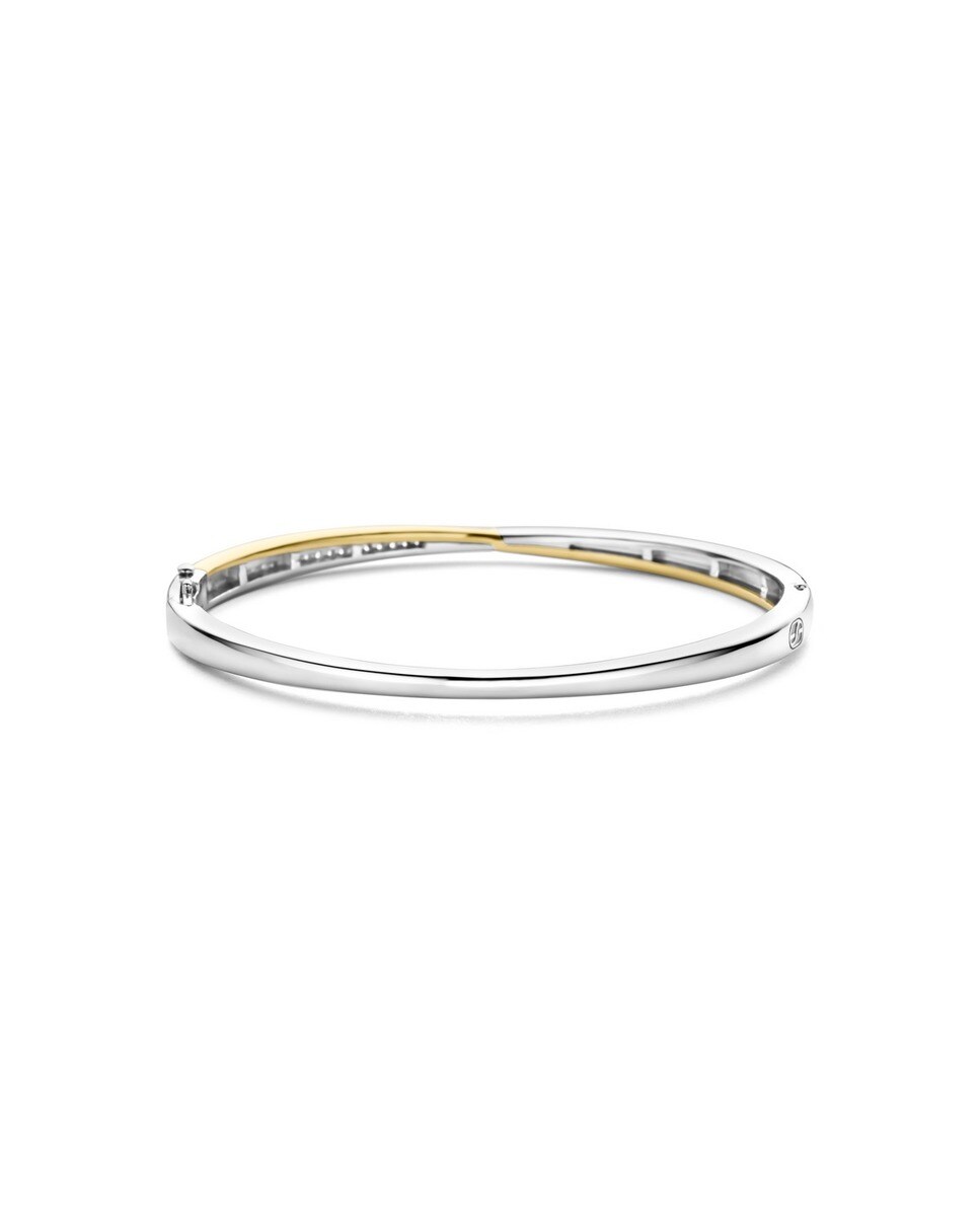 Pulseira Escrava prateada e dourada 3