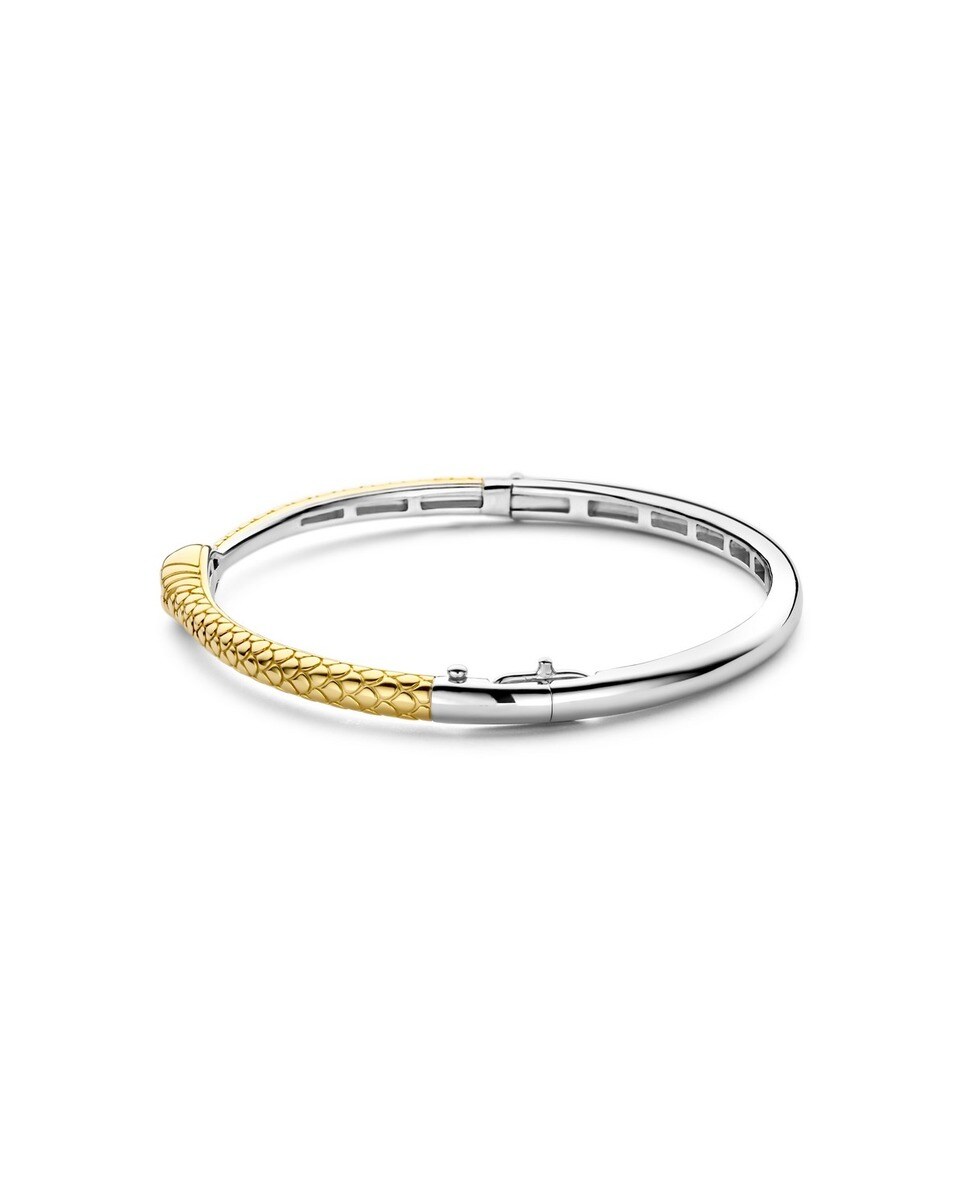 Pulseira Escrava prateada e dourada 2