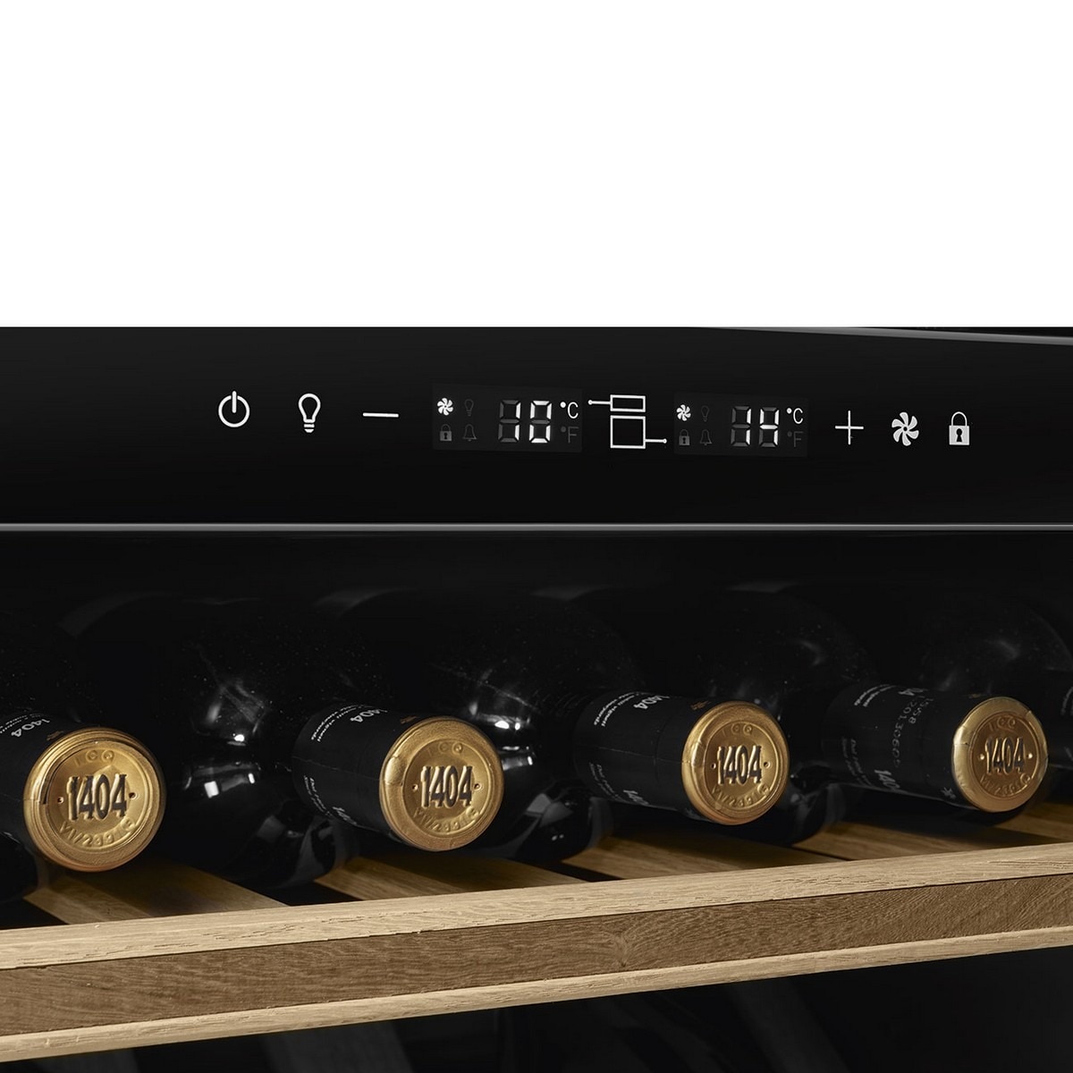 Garrafeira Encastrável Smeg Universal CVI040BE para 40 Garrafas Standard - Preto Preto-5