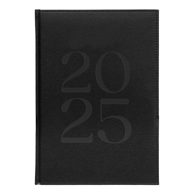 Imagen 0 de Agenda 2025 DIN A5 semana vista Creta Liderpapel negro