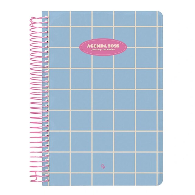 Imagen 0 de Agenda 2025 classic DIN A5 día página espiral Liderpapel azul