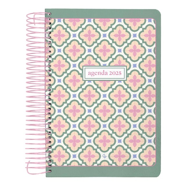 Imagen 0 de Agenda 2025 DIN A5 día página espiral Perissa Liderpapel verde