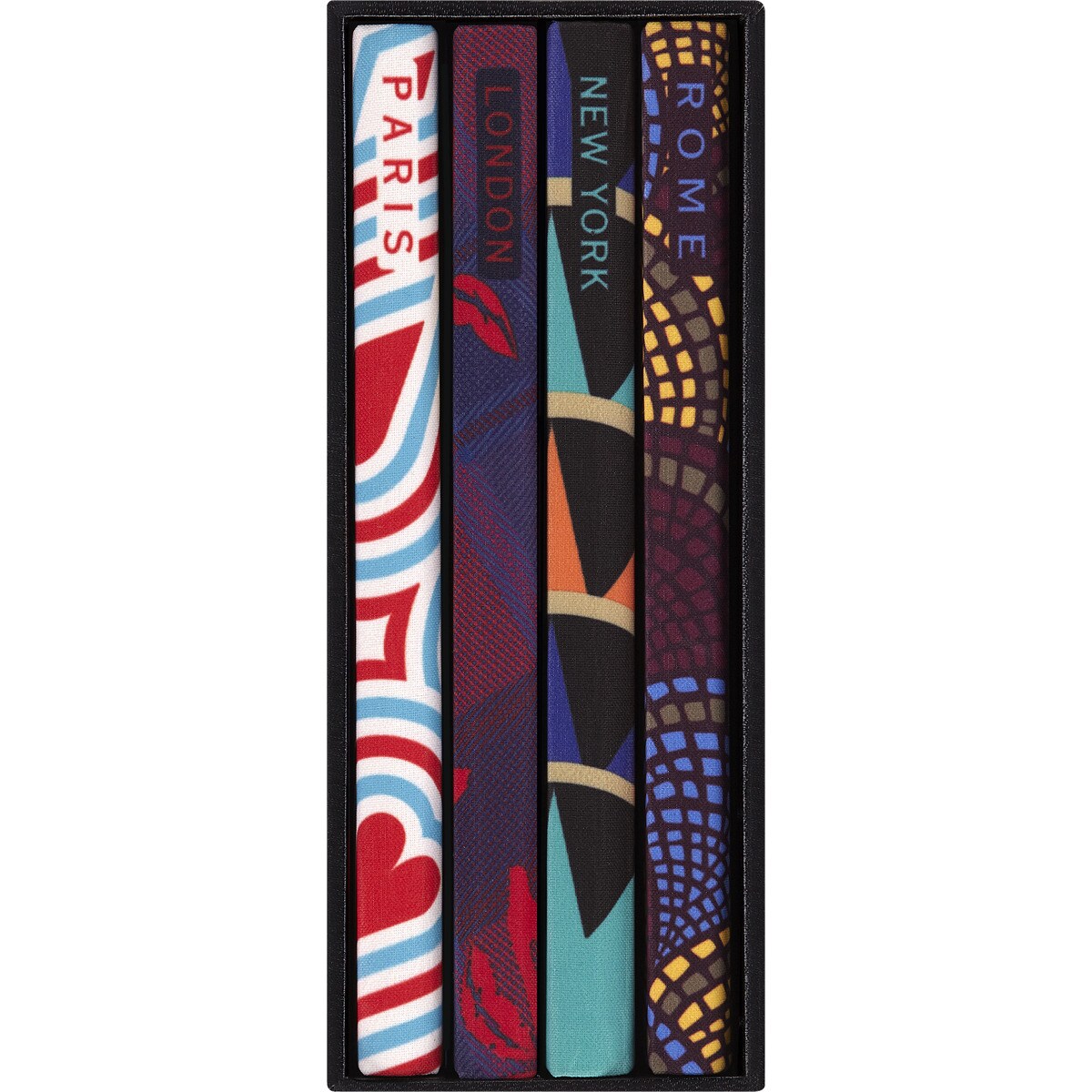 Estuche coleccionista con los 4  cuadernos pocket Luxe city Moleskine multicolor Multicolor-3